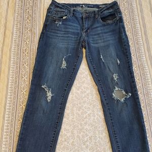 Special A ankle skinny jeans